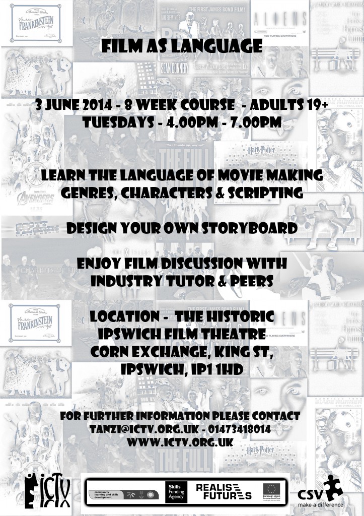 Film Course @ The Ipswich Film Theatre - 3 June 2014