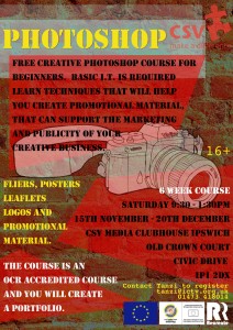 Photoshop course Recreate poster